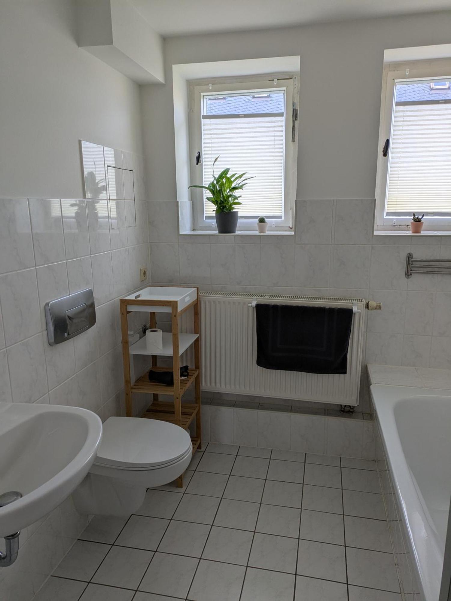 Apartment Monteur Ot Kleinwaltersdorf Mit Aussensitzecke Und Grill